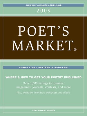 cover image of 2009 Poet's Market--Listings